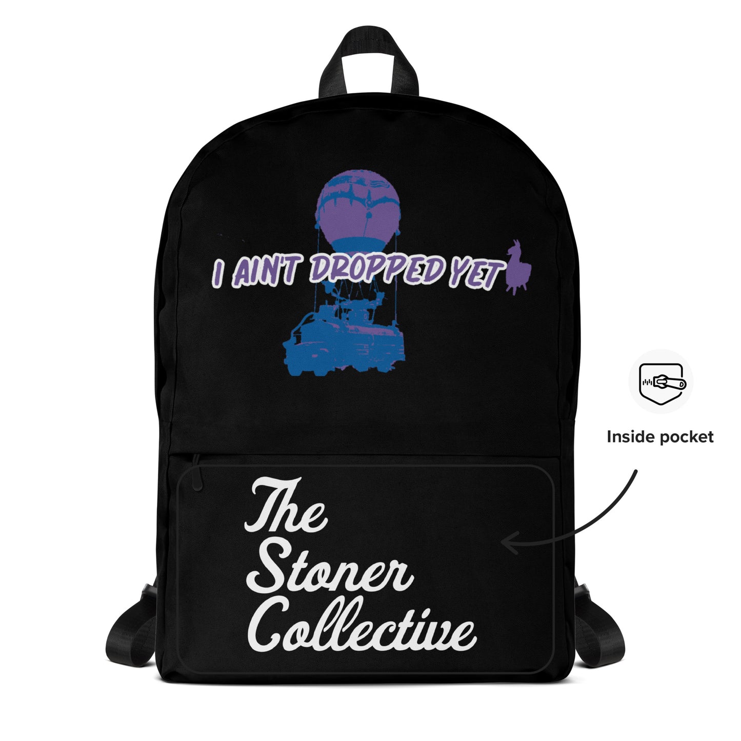 " I Ain't Dropped Yet " x @ComicBookGrey Backpack