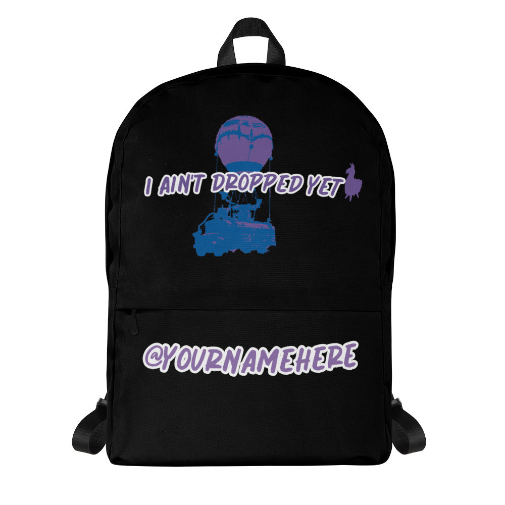 " I Ain't Dropped Yet " x @ComicBookGrey Backpack